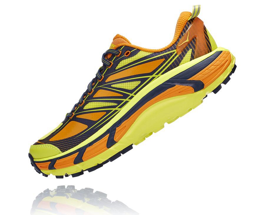 Hoka One One Trailove Tenisky Panske Svetlo Zlate/Ruzove - Mafate Speed 2 - 49602-CEVH